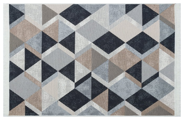 Conceptum Alfombra Ar 10 Beige, Black, White 160x230 cm Conceptum Alfombra Ar 10 Beige, Black, White 160x230 cm